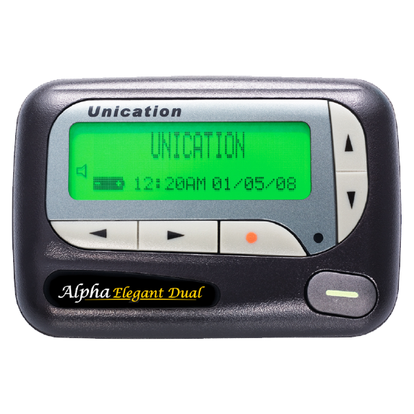 PERCOMM PA8002 ALPHANUMERIC PAGER GREAT FOR SPORT PAGER Fire Pager or Alpha PGR 